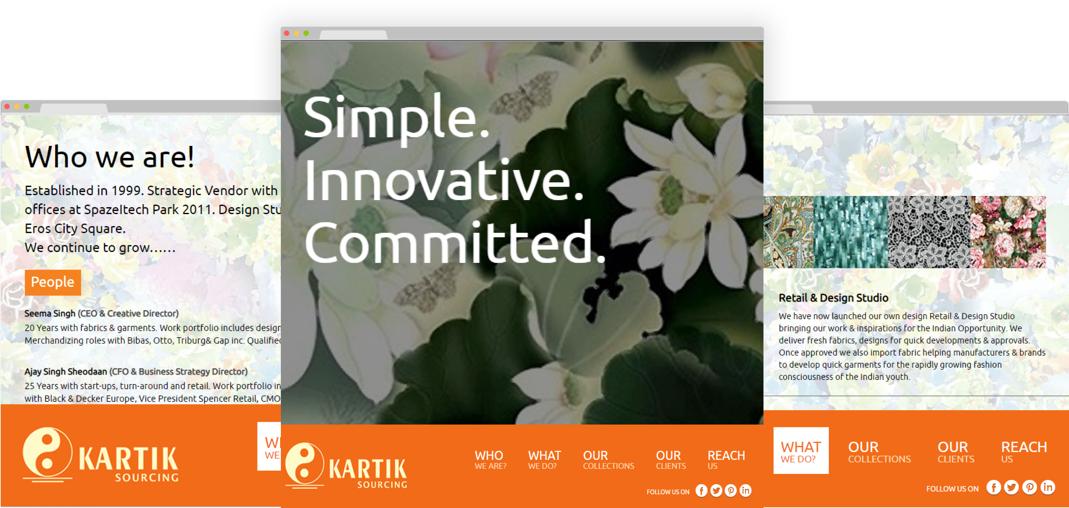 Kartik Sourcing product page